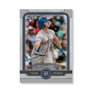Pete Alonso Topps Museum Baseball Base Cards Poster # to 99- artbble-pos-19tmbb-1103-s