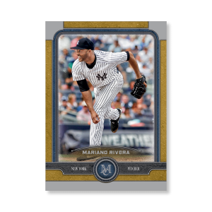 Mariano Rivera Topps Museum Baseball Base Cards Poster Gold Ed. # to 1- artbble-pos-19tmbb-1108-gold-s