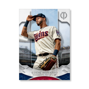 Eddie Rosario 2019 Topps Tribute Base Cards Poster # to 99- artbble-pos-19ttri-1039-s