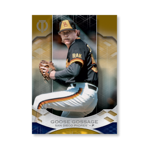 Goose Gossage 2019 Topps Tribute Base Cards Poster Gold Ed. # to 1- artbble-pos-19ttri-1067-gold-s