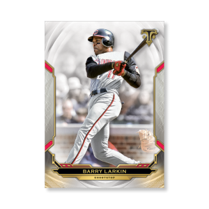 Barry Larkin 2019 Triple Threads Base Card Poster # to 99- artbble-pos-19tttb-1032-s