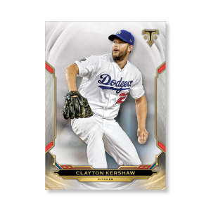 Clayton Kershaw 2019 Triple Threads Base Card Poster # to 99- artbble-pos-19tttb-1051-s