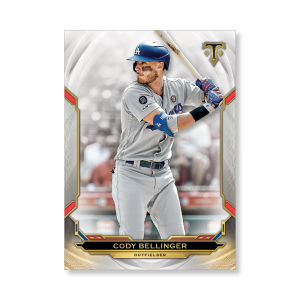 Cody Bellinger 2019 Triple Threads Base Card Poster # to 99- artbble-pos-19tttb-1052-s