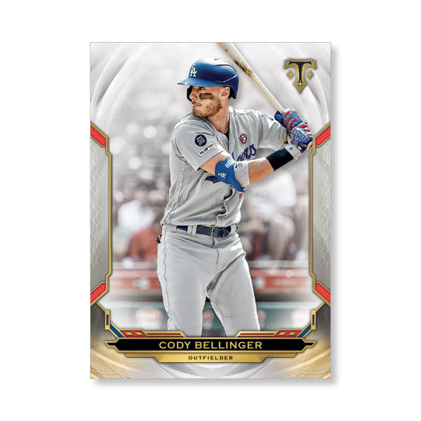 Cody Bellinger 2019 Triple Threads Base Card Poster # to 99- artbble-pos-19tttb-1052-s
