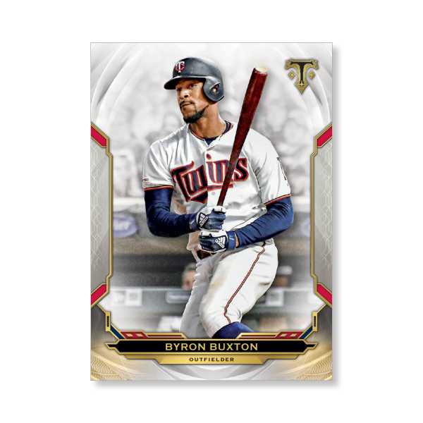 Byron Buxton 2019 Triple Threads Base Card Poster # to 99- artbble-pos-19tttb-1060-s