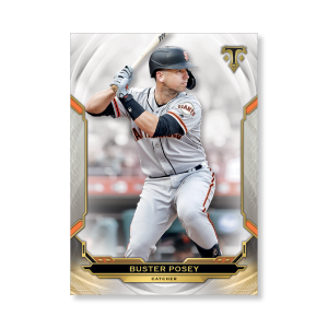 Buster Posey 2019 Triple Threads Base Card Poster # to 99- artbble-pos-19tttb-1083-s