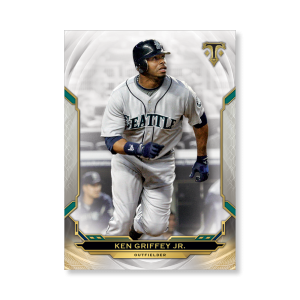 Ken Griffey Jr. 2019 Triple Threads Base Card Poster # to 99- artbble-pos-19tttb-1085-s