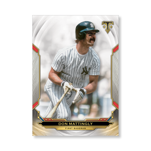 Don Mattingly 2019 Triple Threads Base Card Poster # to 99- artbble-pos-19tttb-1100-s