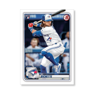 Bo Bichette 2020 Bowman Baseball Base Cards Poster # to 99- artbble-pos-20bwbb-1011-s