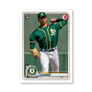 Jesus Luzardo 2020 Bowman Baseball Base Cards Poster # to 99- artbble-pos-20bwbb-1023-s