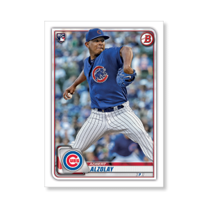 Adbert Alzolay 2020 Bowman Baseball Base Cards Poster # to 99- artbble-pos-20bwbb-1028-s