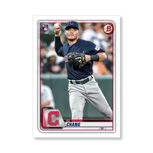 Yu Chang 2020 Bowman Baseball Base Cards Poster # to 99- artbble-pos-20bwbb-1040-s