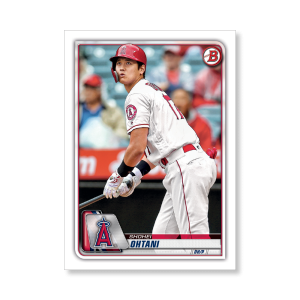 Shohei Ohtani 2020 Bowman Baseball Base Cards Poster # to 99- artbble-pos-20bwbb-1042-s
