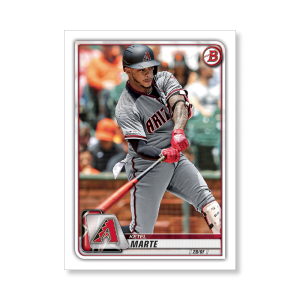 Ketel Marte 2020 Bowman Baseball Base Cards Poster # to 99- artbble-pos-20bwbb-1044-s