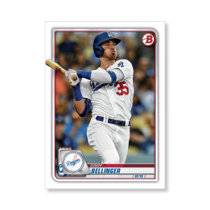 Cody Bellinger 2020 Bowman Baseball Base Cards Poster # to 99- artbble-pos-20bwbb-1067-s