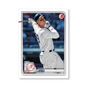 Aaron Judge 2020 Bowman Baseball Base Cards Poster # to 99- artbble-pos-20bwbb-1077-s