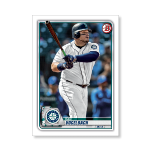 Dan Vogelbach 2020 Bowman Baseball Base Cards Poster # to 99- artbble-pos-20bwbb-1090-s