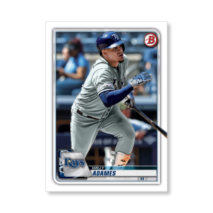 Willy Adames 2020 Bowman Baseball Base Cards Poster # to 99- artbble-pos-20bwbb-1094-s