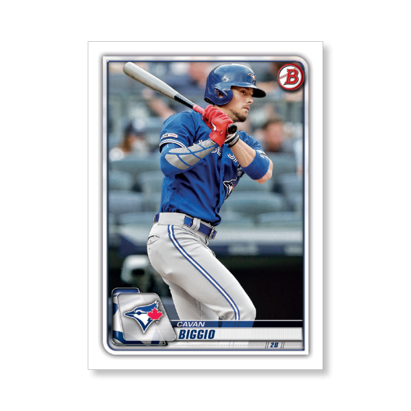 Cavan Biggio 2020 Bowman Baseball Base Cards Poster # to 99- artbble-pos-20bwbb-1098-s