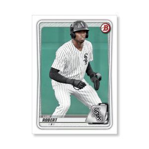 Luis Robert 2020 Bowman Baseball Paper Prospects Poster # to 99- artbble-pos-20bwbb-2001-s