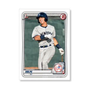 Anthony Volpe 2020 Bowman Baseball Paper Prospects Poster # to 99- artbble-pos-20bwbb-2006-s