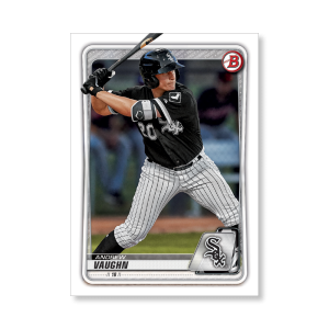 Andrew Vaughn 2020 Bowman Baseball Paper Prospects Poster # to 99- artbble-pos-20bwbb-2007-s