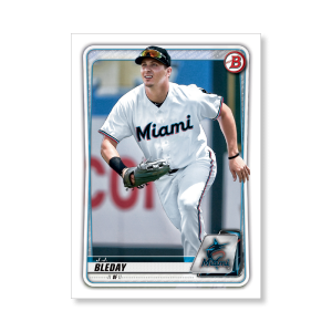 J.J. Bleday 2020 Bowman Baseball Paper Prospects Poster # to 99- artbble-pos-20bwbb-2009-s