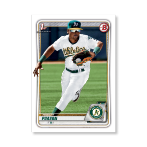 Robert Puason 2020 Bowman Baseball Paper Prospects Poster # to 99- artbble-pos-20bwbb-2029-s