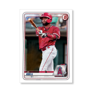 Jo Adell 2020 Bowman Baseball Paper Prospects Poster # to 99- artbble-pos-20bwbb-2032-s