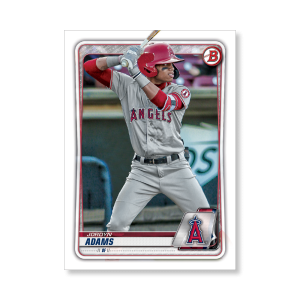 Jordyn Adams 2020 Bowman Baseball Paper Prospects Poster # to 99- artbble-pos-20bwbb-2033-s