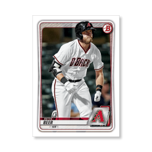 Seth Beer 2020 Bowman Baseball Paper Prospects Poster # to 99- artbble-pos-20bwbb-2037-s
