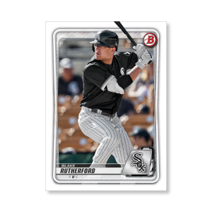 Blake Rutherford 2020 Bowman Baseball Paper Prospects Poster # to 99- artbble-pos-20bwbb-2052-s