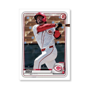 Jonathan India 2020 Bowman Baseball Paper Prospects Poster # to 99- artbble-pos-20bwbb-2057-s