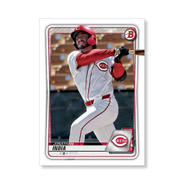 Jonathan India 2020 Bowman Baseball Paper Prospects Poster # to 99- artbble-pos-20bwbb-2057-s
