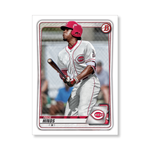 Rece Hinds 2020 Bowman Baseball Paper Prospects Poster # to 99- artbble-pos-20bwbb-2058-s