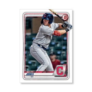 Nolan Jones 2020 Bowman Baseball Paper Prospects Poster # to 99- artbble-pos-20bwbb-2059-s