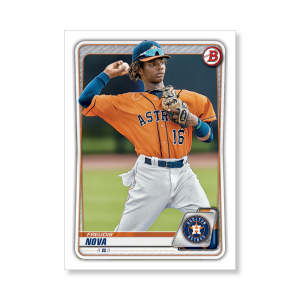 Freudis Nova 2020 Bowman Baseball Paper Prospects Poster # to 99- artbble-pos-20bwbb-2069-s
