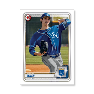 Daniel Lynch 2020 Bowman Baseball Paper Prospects Poster # to 99- artbble-pos-20bwbb-2072-s