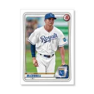 Brady McConnell 2020 Bowman Baseball Paper Prospects Poster # to 99- artbble-pos-20bwbb-2073-s