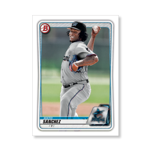 Sixto Sanchez 2020 Bowman Baseball Paper Prospects Poster # to 99- artbble-pos-20bwbb-2077-s