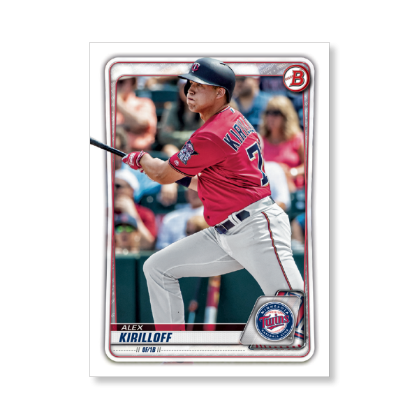 Alex Kirilloff 2020 Bowman Baseball Paper Prospects Poster # to 99- artbble-pos-20bwbb-2085-s