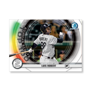 Luis Robert 2020 Bowman Baseball Bowman Scouts Top 100 Poster # to 99- artbble-pos-20bwbb-2402-s
