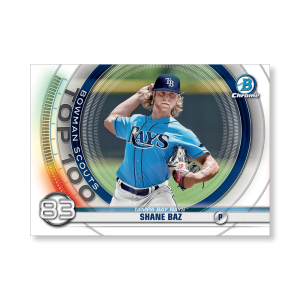 Shane Baz 2020 Bowman Baseball Bowman Scouts Top 100 Poster # to 99- artbble-pos-20bwbb-2483-s