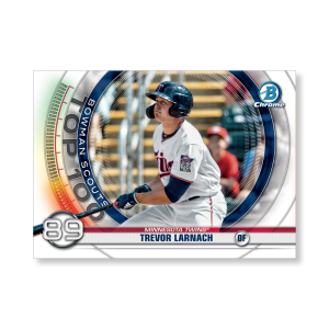 Trevor Larnach 2020 Bowman Baseball Bowman Scouts Top 100 Poster # to 99- artbble-pos-20bwbb-2489-s