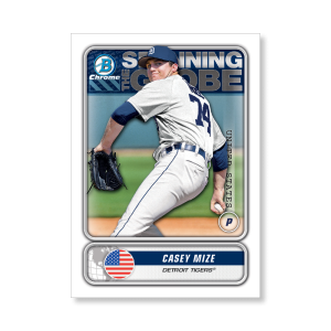 Casey Mize 2020 Bowman Baseball Spanning The Globe Poster # to 99- artbble-pos-20bwbb-2606-s