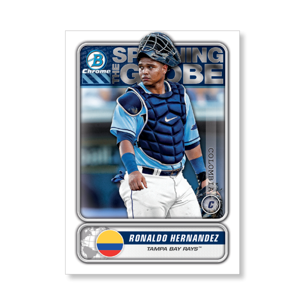 Ronaldo Hernandez 2020 Bowman Baseball Spanning The Globe Poster # to 99- artbble-pos-20bwbb-2614-s