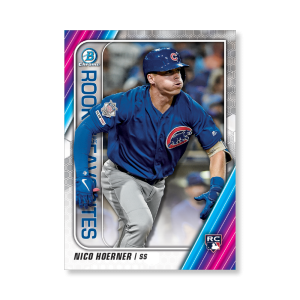 Nico Hoerner 2020 Bowman Baseball ROY Favorites Poster # to 99- artbble-pos-20bwbb-2712-s