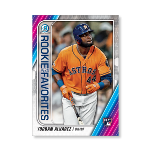Yordan Alvarez 2020 Bowman Baseball ROY Favorites Poster # to 99- artbble-pos-20bwbb-2714-s