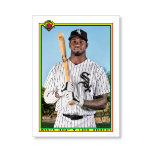 Luis Robert 2020 Bowman Baseball 1990 Bowman Poster # to 99- artbble-pos-20bwbb-2802-s