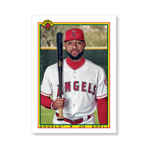 Jo Adell 2020 Bowman Baseball 1990 Bowman Poster # to 99- artbble-pos-20bwbb-2803-s